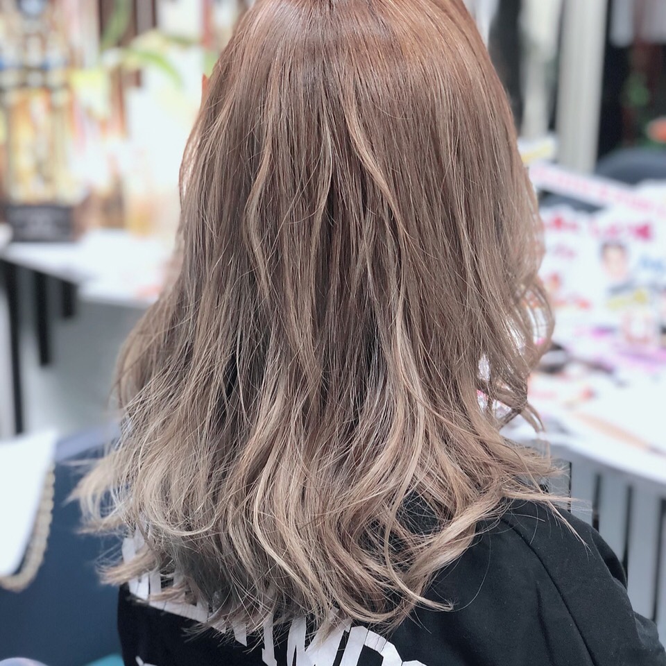 メッシュカラー