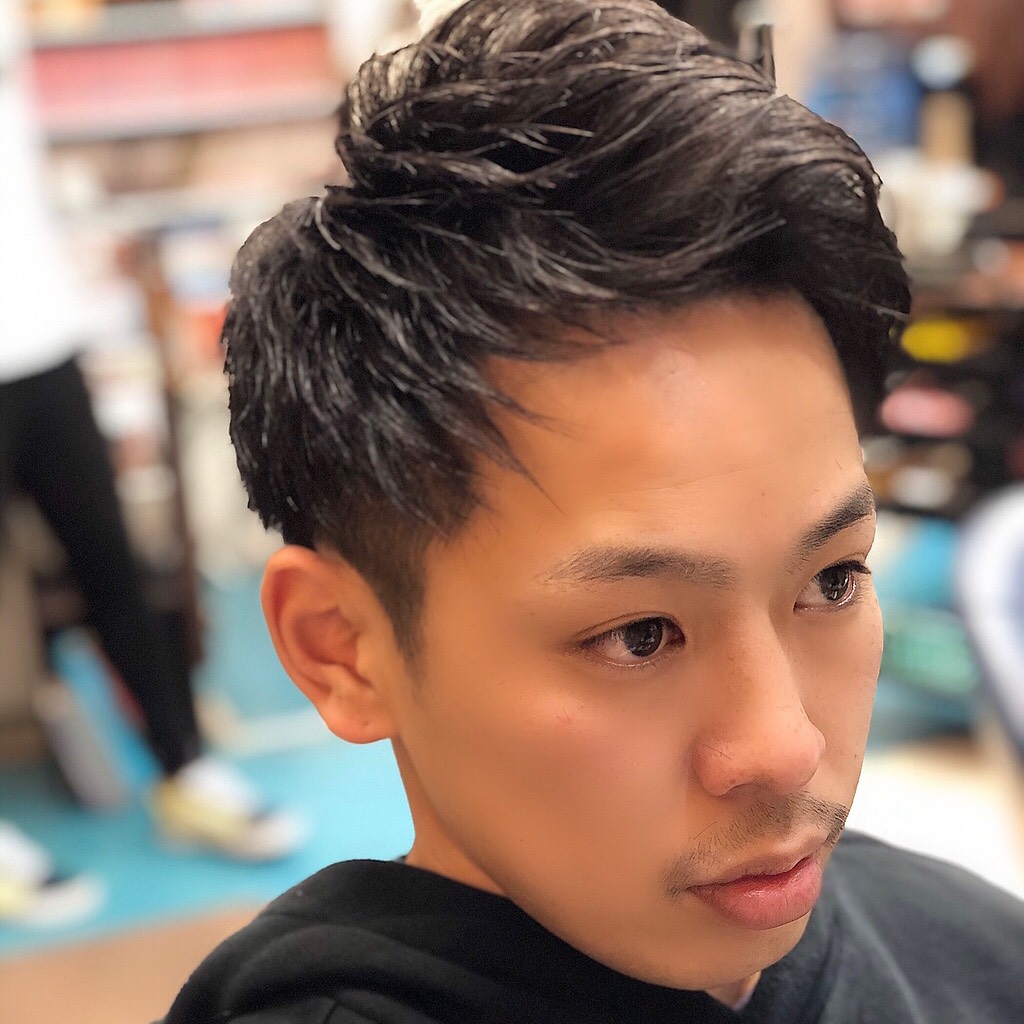 メンズヘア髪型