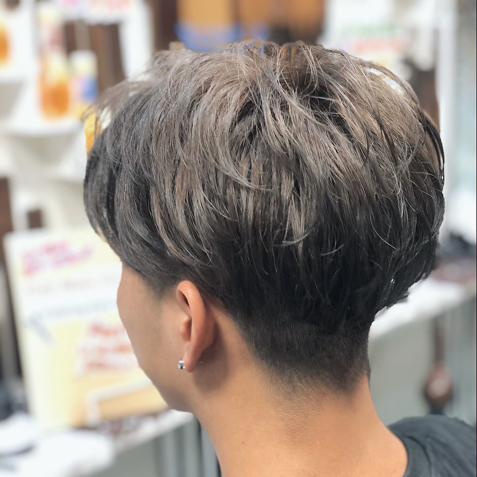 メンズヘア髪型