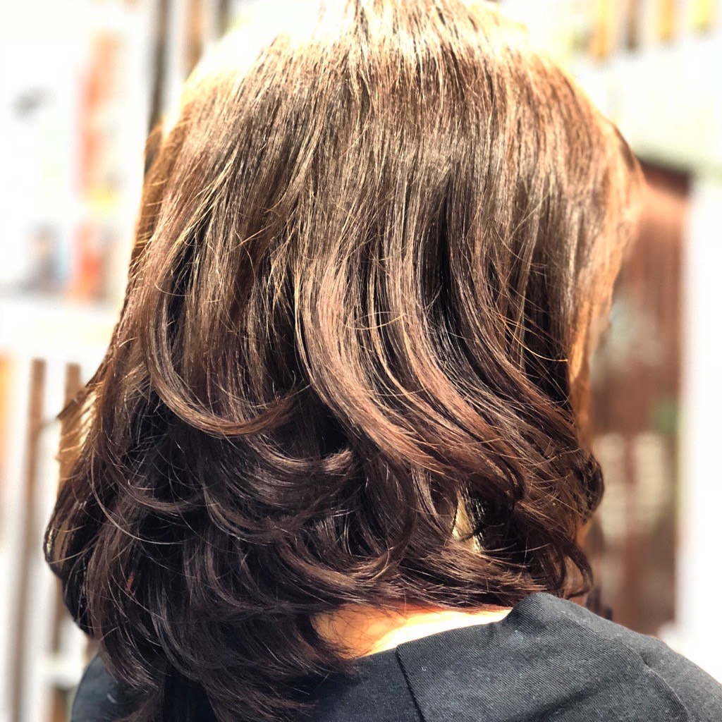 外国人風パーマ